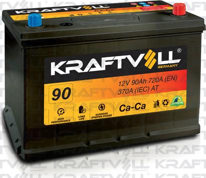 KRAFTVOLL GERMANY 18010015 - Starter Battery autospares.lv