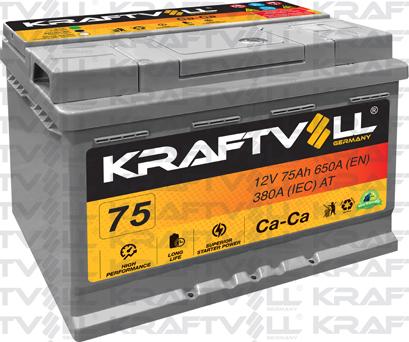 KRAFTVOLL GERMANY 18010013 - Starter Battery autospares.lv