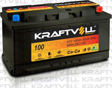KRAFTVOLL GERMANY 18010017 - Starter Battery autospares.lv
