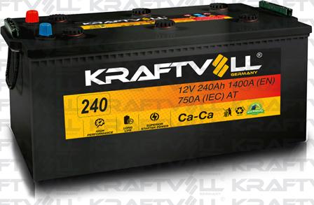 KRAFTVOLL GERMANY 18020009 - Starter Battery autospares.lv
