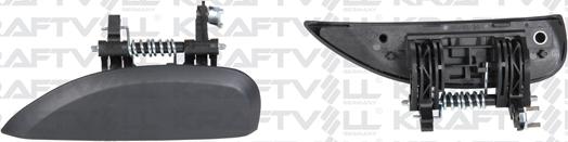 KRAFTVOLL GERMANY 21030118 - Door Handle autospares.lv