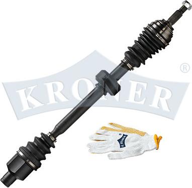 Kroner K100301 - Drive Shaft autospares.lv