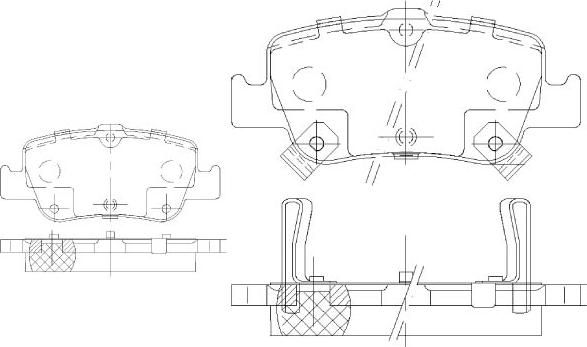 KSH EUROPE 1850.0058229 - Brake Pad Set, disc brake autospares.lv