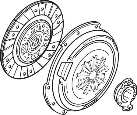 KSH EUROPE 1820.0021005 - Clutch Kit autospares.lv