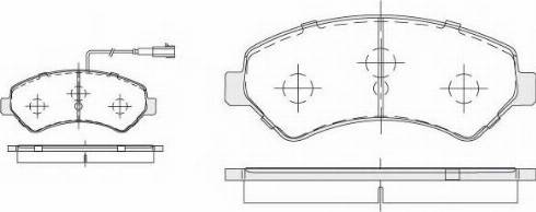 KSH EUROPE 1850.0058213 - Brake Pad Set, disc brake autospares.lv