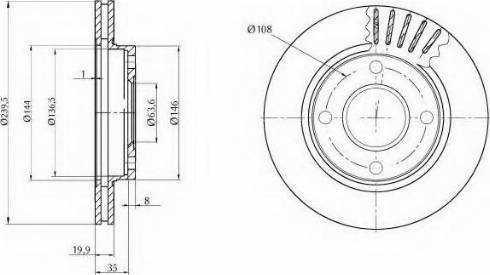 KSH EUROPE 1870.0071005 - Brake Disc autospares.lv