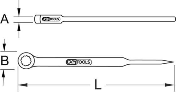 KS Tools BT571016 - Mounting Tools, V-ribbed belt autospares.lv
