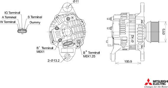 KUTNAK AUTOMOTIVE 721629/M - Alternator autospares.lv