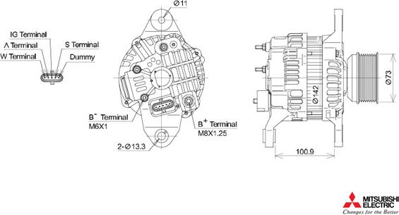 KUTNAK AUTOMOTIVE 723359/M - Alternator autospares.lv