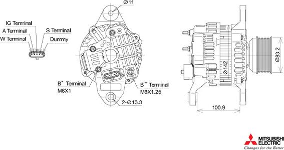 KUTNAK AUTOMOTIVE 723360/M - Alternator autospares.lv