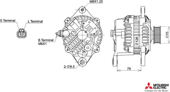 KUTNAK AUTOMOTIVE 722441/M - Alternator autospares.lv