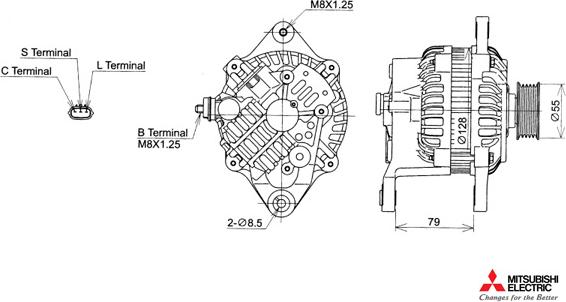 KUTNAK AUTOMOTIVE 722447/M - Alternator autospares.lv