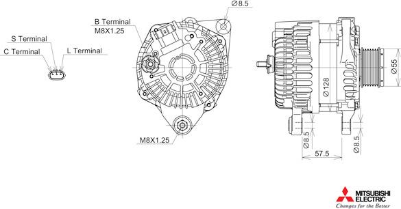 KUTNAK AUTOMOTIVE 722403/M - Alternator autospares.lv