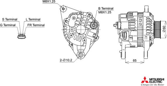 KUTNAK AUTOMOTIVE 722487/M - Alternator autospares.lv