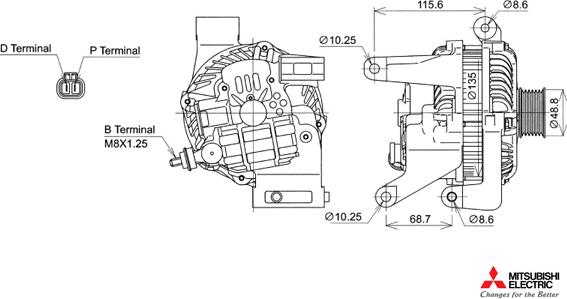 KUTNAK AUTOMOTIVE 722478/M - Alternator autospares.lv