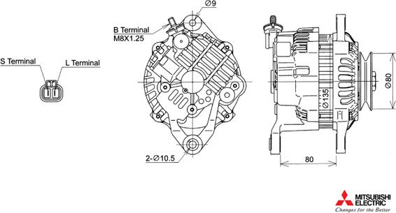 KUTNAK AUTOMOTIVE 722472/M - Alternator autospares.lv