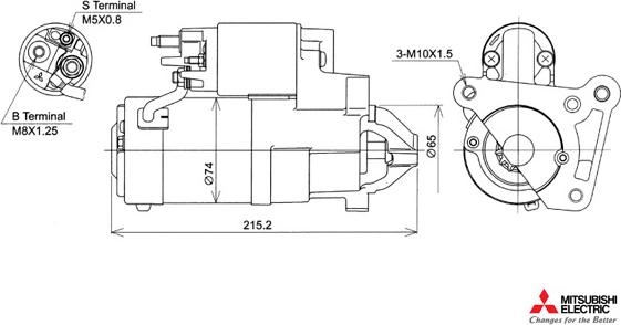 KUTNAK AUTOMOTIVE 722578/M - Starter autospares.lv