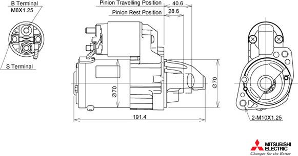 KUTNAK AUTOMOTIVE 722646/M - Starter autospares.lv