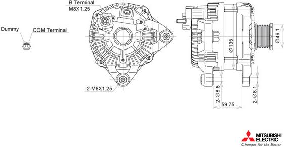 KUTNAK AUTOMOTIVE 722194/M - Alternator autospares.lv