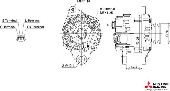 KUTNAK AUTOMOTIVE 722398/M - Alternator autospares.lv