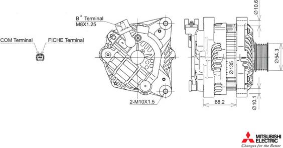 KUTNAK AUTOMOTIVE 722382/M - Alternator autospares.lv