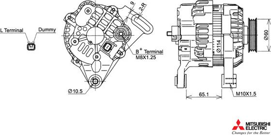 KUTNAK AUTOMOTIVE 722378/M - Alternator autospares.lv