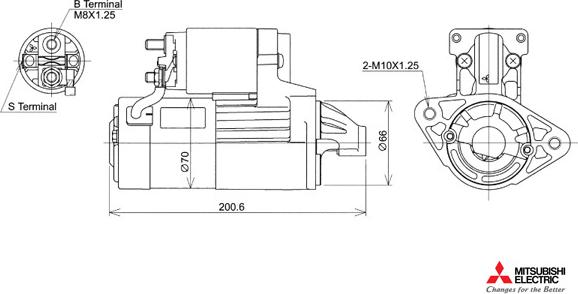 KUTNAK AUTOMOTIVE 722720/M - Starter autospares.lv