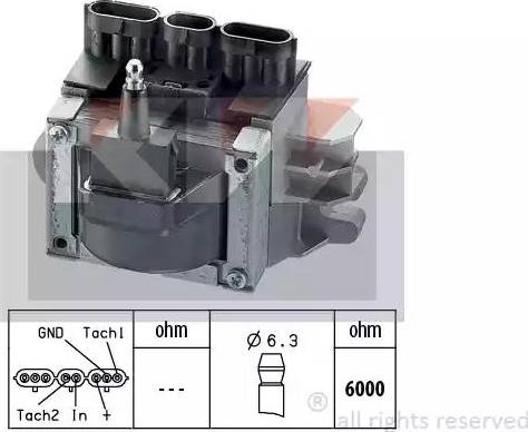 KW 490 404 - Ignition Coil autospares.lv