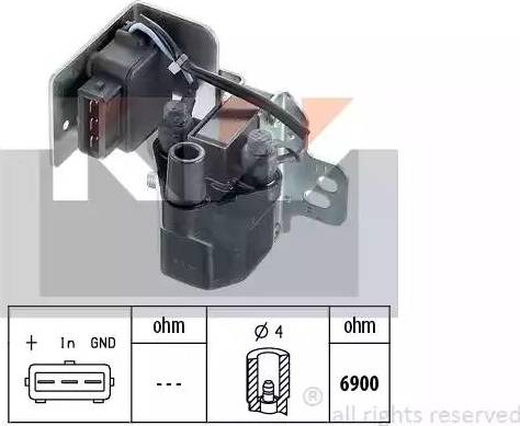 KW 490 316 - Ignition Coil autospares.lv