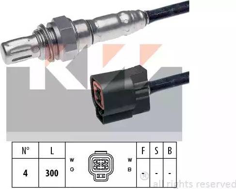 KW 497 365 - Lambda Sensor autospares.lv