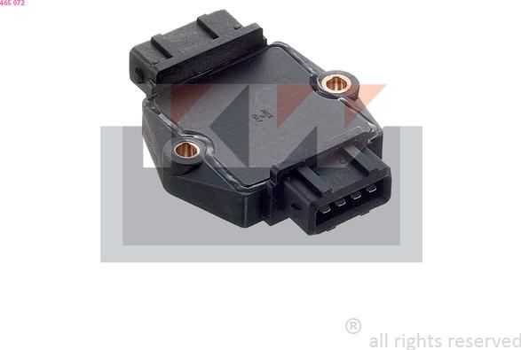 KW 465 072 - Switch Unit, ignition system autospares.lv