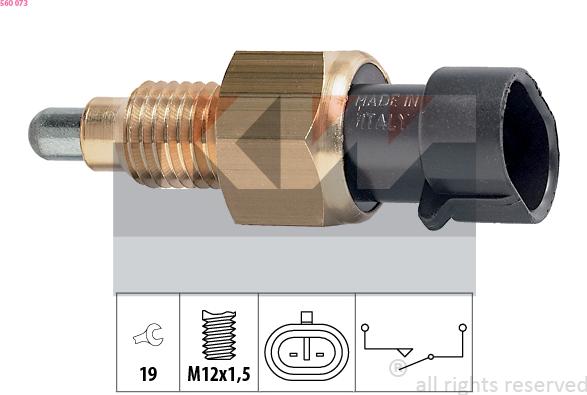 KW 560 073 - Switch, reverse light autospares.lv