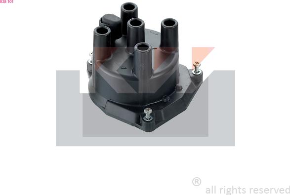 KW 828 101 - Distributor Cap autospares.lv