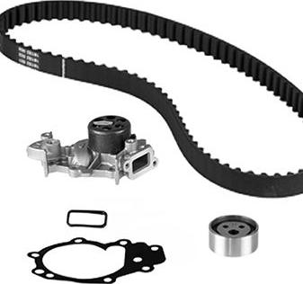 KWP KW1075-1 - Water Pump & Timing Belt Set autospares.lv