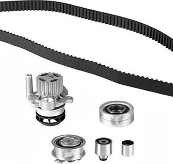 KWP KW1137-1 - Water Pump & Timing Belt Set autospares.lv