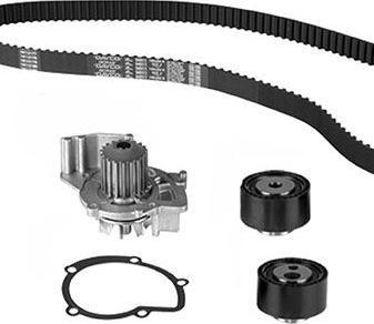 KWP KW861-4 - Water Pump & Timing Belt Set autospares.lv