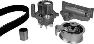 KWP KW761-4 - Water Pump & Timing Belt Set autospares.lv