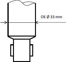 KYB 5530015 - Shock Absorber autospares.lv