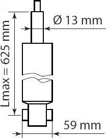 KYB 3448024 - Shock Absorber autospares.lv