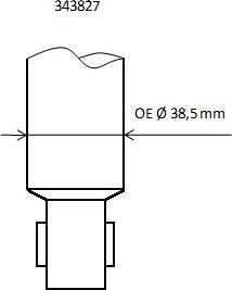 KYB 351700 - Shock Absorber autospares.lv