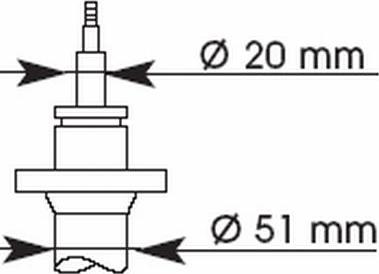 KYB 374008 - Shock Absorber autospares.lv