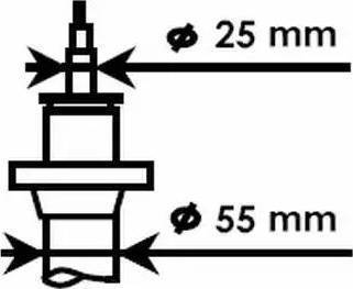 Monroe E7026 - Shock Absorber autospares.lv