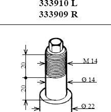 KYB 333909 - Shock Absorber autospares.lv