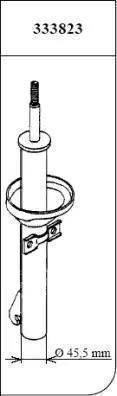 BOGE 27-B23-0 - Shock Absorber autospares.lv