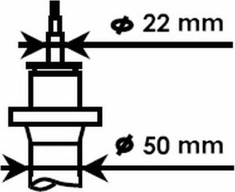 KYB 324703 - Shock Absorber autospares.lv