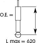 KYB 243033 - Shock Absorber autospares.lv