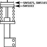 KYB SM5475 - Top Strut Mounting autospares.lv