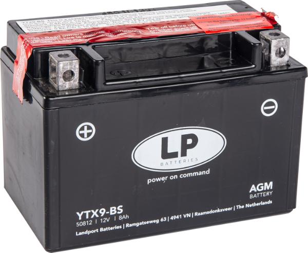 LandportBV MA LTX9-BS - Starter Battery autospares.lv