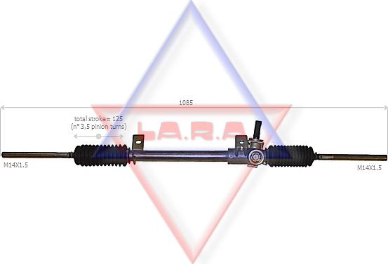 LA.R.A. 310511 - Steering Gear autospares.lv