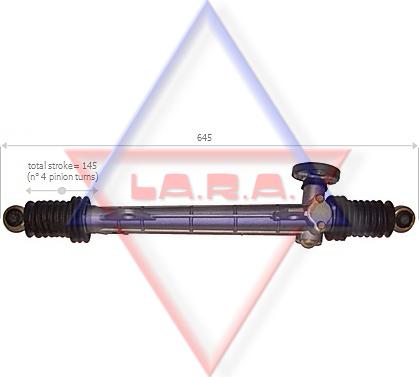 LA.R.A. 310005 - Steering Gear autospares.lv